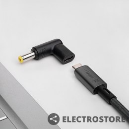 AKYGA Adapter 5.5 X 2.5 wtyczka do zasilacza uniwersalnego AK-ND-C01 USB-C / 5.5 X 2.5 mm