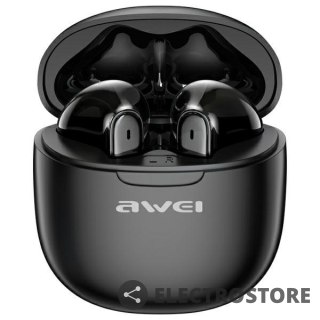 AWEI Słuchawki Bluetooth 5.3 T68 TWS ENC Czarne