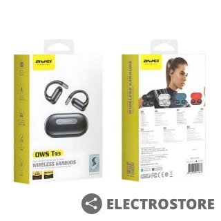 AWEI Słuchawki Bluetooth 5.4 T93 OWS czarne
