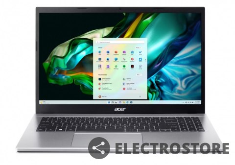 Acer Notebook Aspire 3 A315-44P-R9CB Ryzen 7 5700U , 15.6 Full HD, 16GB, SSD 512GB, Linux, Srebrny