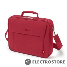 DICOTA Torba na laptopa Eco Multi BASE 15-17.3 cala czerwona