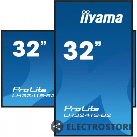 IIYAMA Monitor 32 cale LH3241S-B2 IPS,FHD,HDMI,24/7,RJ45 IIYAMA Monitor 32 cale LH3241S-B2 IPS,FHD,HDMI,24/7,RJ45