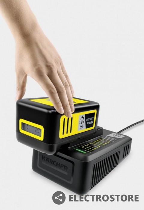 Karcher Zestaw: akumulator i Ładowarka 18/50 2.445-063.0 Karcher Zestaw: akumulator i Ładowarka 18/50 2.445-063.0