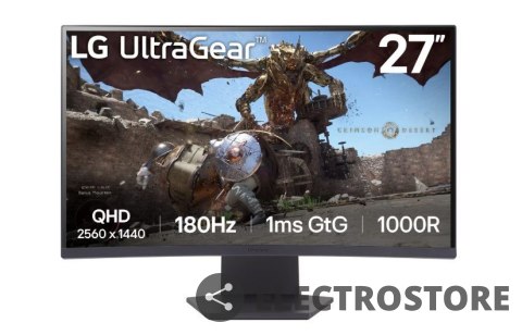 LG Electronics Monitor 27GS60QC-B 27 cali QHD UltraGear