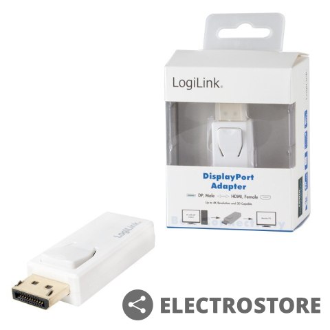 LogiLink Adapter 4K Displayport 1.2 do HDMI LogiLink Adapter 4K Displayport 1.2 do HDMI