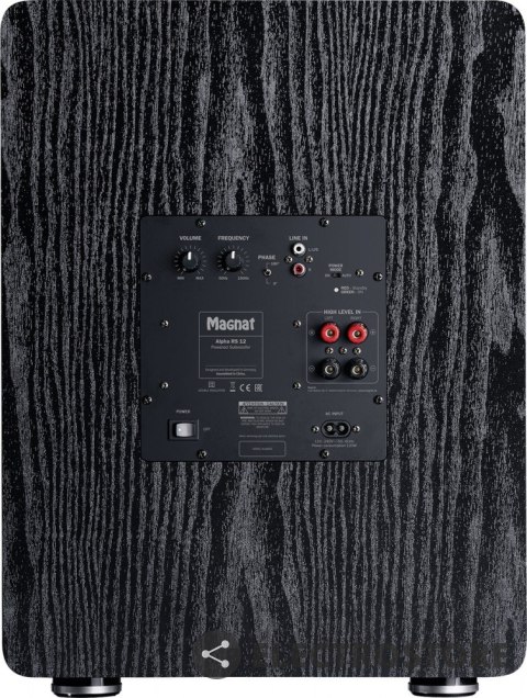 Magnat Subwoofer Alpha RS 12 czarny Magnat Subwoofer Alpha RS 12 czarny