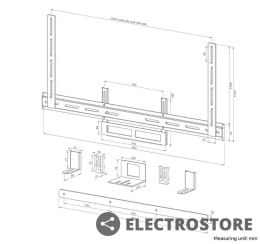 Neomounts Uchwyt AV2-500BL