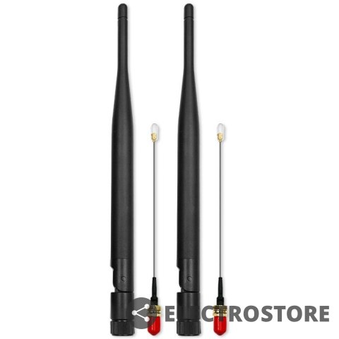 Qoltec Antena Wi-Fi 2.4/2.5GHz | 5.1/5.8GHz | 5dBi | dookólna | wewnętrzna Qoltec Antena Wi-Fi 2.4/2.5GHz | 5.1/5.8GHz | 5dBi | dookólna | wewnętrzna
