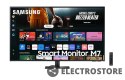 Samsung Monitor 43 cale SMART M70D VA 3840x2160 UHD 16:9 2xHDMI 3xUSB 2.0 1xUSB-C (65W) 4ms 60Hz WiFi/BT głośniki płaski 2Yd2d