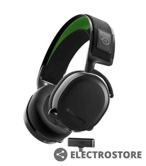 SteelSeries Słuchawki Arctis 7X+ bezprzewodowe z mikrofonem Nauszne Czarne