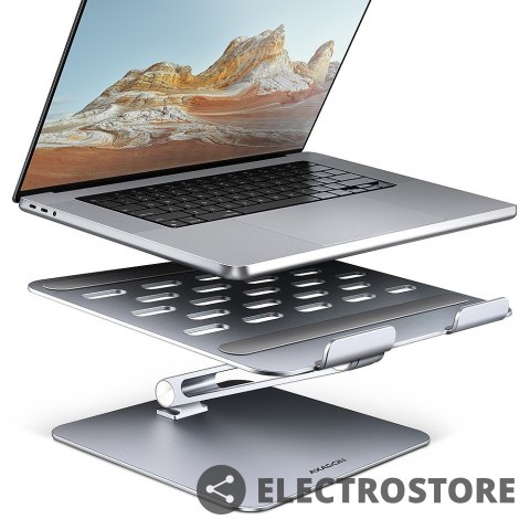 AXAGON STND-LQ Podstawa do laptopów aluminiowa 10-16" cali regulowane kąty nachylenia