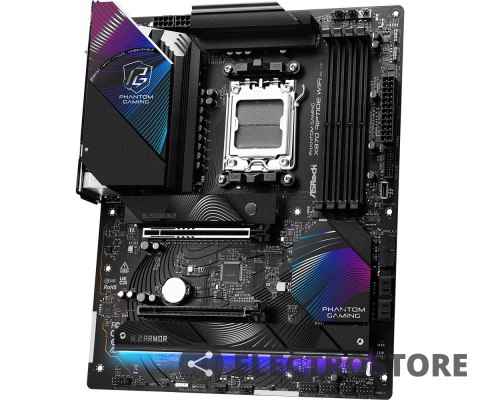 ASRock Płyta główna X870 RIPTIDE WIFI 4DDR5 M.2 ATX ASRock Płyta główna X870 RIPTIDE WIFI 4DDR5 M.2 ATX