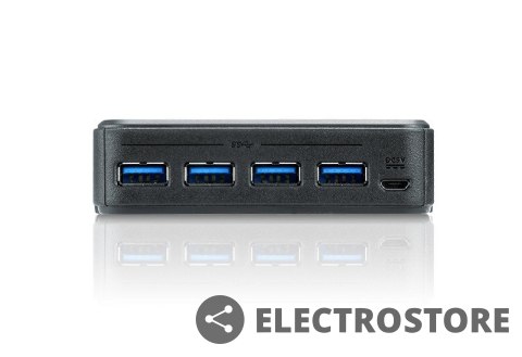 ATEN Urządzenie 4-portowe USB 3.2 Gen1 do współdzielenia urządzeń peryferyjnych ATEN Urządzenie 4-portowe USB 3.2 Gen1 do współdzielenia urządzeń peryferyjnych