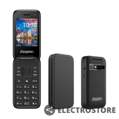 Energizer Telefon E282SC+ 512MB RAM 4GB 2,8" 4G LTE Dual SIM EU/UK Czarny Energizer Telefon E282SC+ 512MB RAM 4GB 2,8" 4G LTE Dual SIM EU/UK Czarny