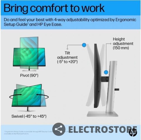HP Inc. Monitor 27 cali E27 G5 FHD 6N4E2AA HP Inc. Monitor 27 cali E27 G5 FHD 6N4E2AA