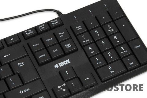 IBOX Klawiatura ERIS Black USB IBOX Klawiatura ERIS Black USB