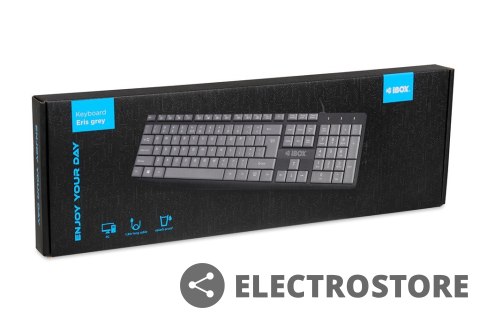 IBOX Klawiatura ERIS Grey USB IBOX Klawiatura ERIS Grey USB