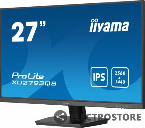 IIYAMA Monitor 27 cali XU2793QS-B7 IPS,QHD,100Hz,HDMI,DP IIYAMA Monitor 27 cali XU2793QS-B7 IPS,QHD,100Hz,HDMI,DP