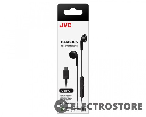 JVC Słuchawki HA-FR17UC czarne JVC Słuchawki HA-FR17UC czarne