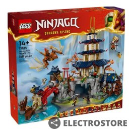 LEGO Klocki Ninjago 71814 Turniejowe miasto ze świątynią