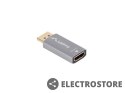 Lanberg Adapter Displayport(M)- HDMI(F)4K srebrny