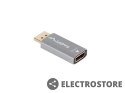 Lanberg Adapter Displayport(M)- HDMI(F)8K srebrny