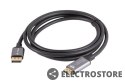 Lanberg Kabel Displayport(M)-HDMI(M)1.8M 4K czarno-srebrny