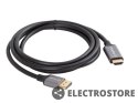 Lanberg Kabel Displayport(M)-HDMI(M)1.8M 4K czarno-srebrny