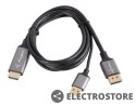 Lanberg Kabel HDMI(M)-Displayport(M) 1M 4K czarny