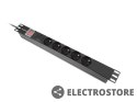 Lanberg Listwa zasilająca rack PDU 19 cali 1U 16A 5x230V 2m czarna C14