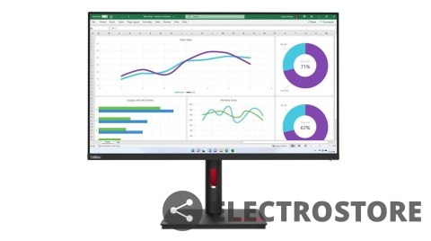 Lenovo Monitor 31,5 cali ThinkVision T32h-30 63D3GAT1EU