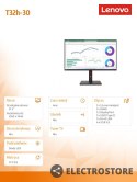 Lenovo Monitor 31,5 cali ThinkVision T32h-30 63D3GAT1EU