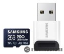 Samsung Karta pamięci MB-MY256SB/WW Pro Ultimate 256GB + czytnik