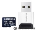 Samsung Karta pamięci microSD MB-MY128SB/WW Pro Ultimate 128GB + czytnik