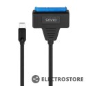 Savio Adapter USB-C 3.1 Gen 1 (M) - SATA (F) do dysków 2.5 cala, AK-69