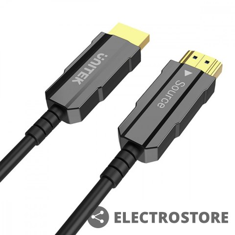 Unitek Kabel Optyczny HDMI 2.0 25m AOC 4K60Hz C11072BK-25M Unitek Kabel Optyczny HDMI 2.0 25m AOC 4K60Hz C11072BK-25M