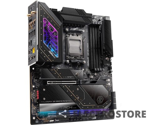 ASRock Płyta główna X870E TAICHI AM5 4DDR5 M.2 EATX ASRock Płyta główna X870E TAICHI AM5 4DDR5 M.2 EATX