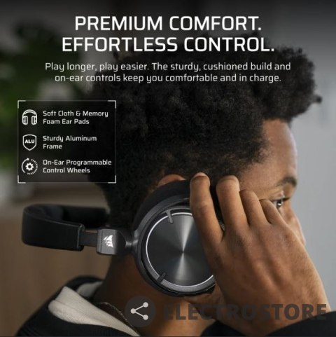 Corsair Słuchawki Virtuoso Max Wireless Carbon Corsair Słuchawki Virtuoso Max Wireless Carbon