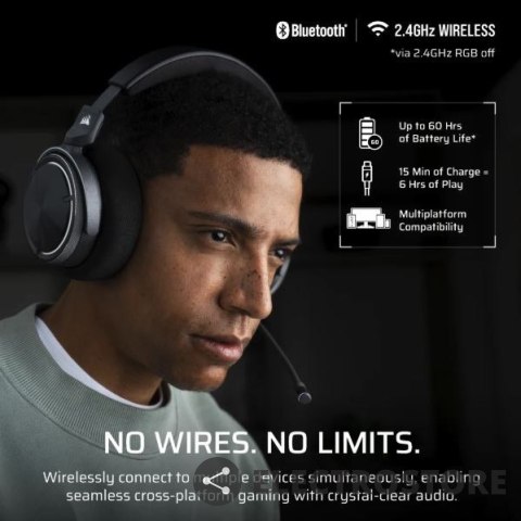 Corsair Słuchawki Virtuoso Max Wireless Carbon Corsair Słuchawki Virtuoso Max Wireless Carbon