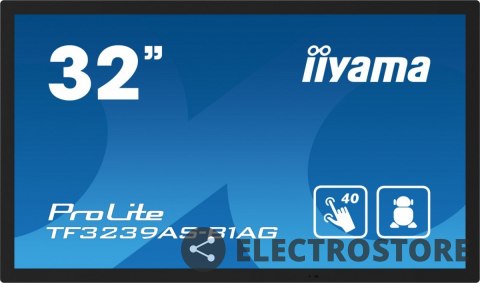 IIYAMA Monitor 32 cale TF3239AS-B1AG,IPS,FHD,HDMIx2,DP,RJ45,3xUSB,2x10W, ANDROID,24/7,IP65