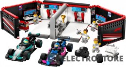 LEGO Klocki City 60444 F1 Garaż i bolidy Mercedes-AMG i Alpine