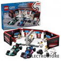 LEGO Klocki City 60444 F1 Garaż i bolidy Mercedes-AMG i Alpine