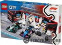 LEGO Klocki City 60444 F1 Garaż i bolidy Mercedes-AMG i Alpine