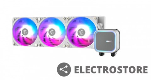 MSI Chłodzenie procesora MAG CORELIQUID A13 360 360mm ARGB 306-7ZWDA21-L80 białe MSI Chłodzenie procesora MAG CORELIQUID A13 360 360mm ARGB 306-7ZWDA21-L80 białe