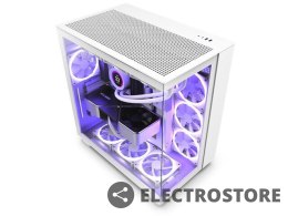 NZXT Obudowa H9 Flow z oknem Biała