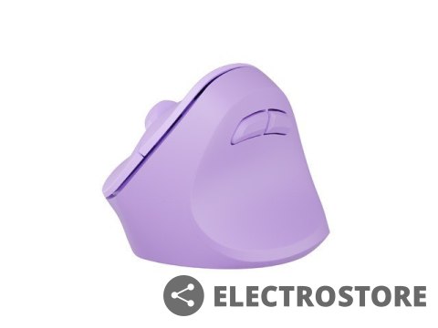 Natec Mysz bezprzewodowa wertykalna Crake 2 Pure Lavender Natec Mysz bezprzewodowa wertykalna Crake 2 Pure Lavender