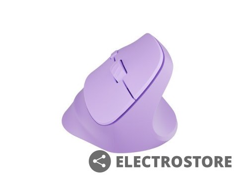 Natec Mysz bezprzewodowa wertykalna Crake 2 Pure Lavender Natec Mysz bezprzewodowa wertykalna Crake 2 Pure Lavender