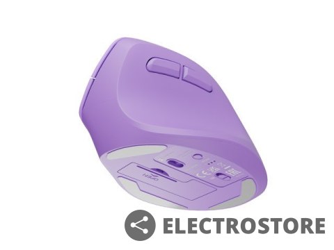 Natec Mysz bezprzewodowa wertykalna Crake 2 Pure Lavender Natec Mysz bezprzewodowa wertykalna Crake 2 Pure Lavender