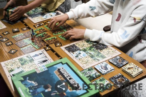 Ravensburger Polska Gra planszowa Minecraft Builders and Biomes Ravensburger Polska Gra planszowa Minecraft Builders and Biomes