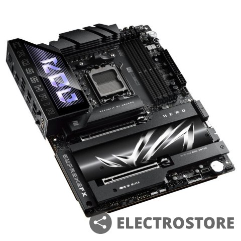 Asus Płyta główna ROG CROSSHAIR X870E HERO AM5 4DDR5 HDMI/USB-C Asus Płyta główna ROG CROSSHAIR X870E HERO AM5 4DDR5 HDMI/USB-C